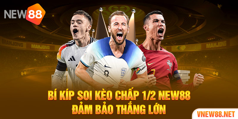 Bí kíp soi kèo chấp 1/2 New88 đảm bảo thắng lớn