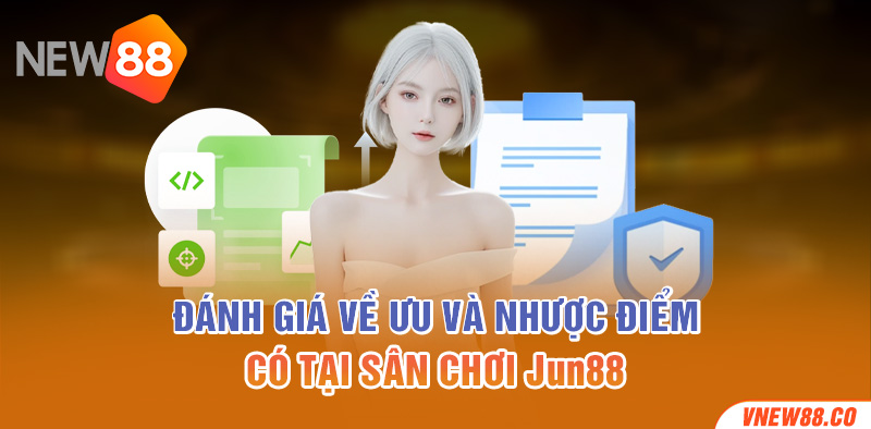 Đánh giá về ưu và nhược điểm có tại sân chơi Jun88